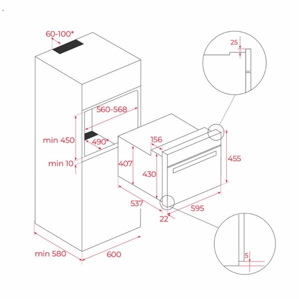 Мікрохвильова піч Teka MLC 8440 BK код 111160024 - 13