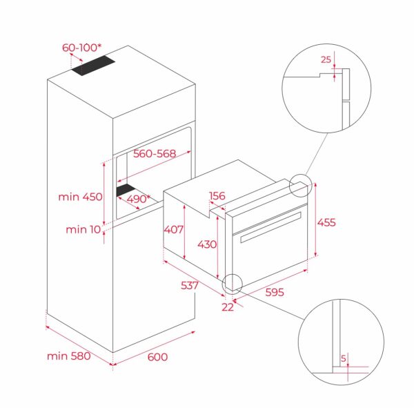 Духова шафа Teka HLC 84 BM код 111160026 - 8