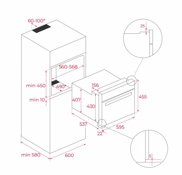 Духова шафа Teka HLC 8440 C FBK код 111160028 - 9
