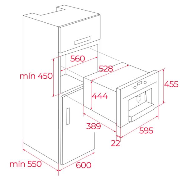 Кавоварка Teka CLC 855 GM SM код 111630001 - 8