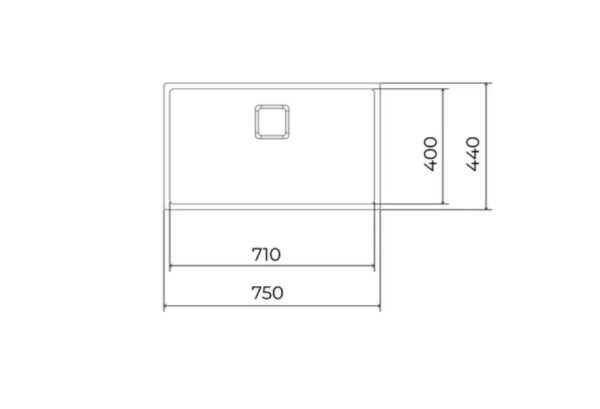 Мийка Teka FLEXLINEA 71.40 Fortinox код 115000063 - 2