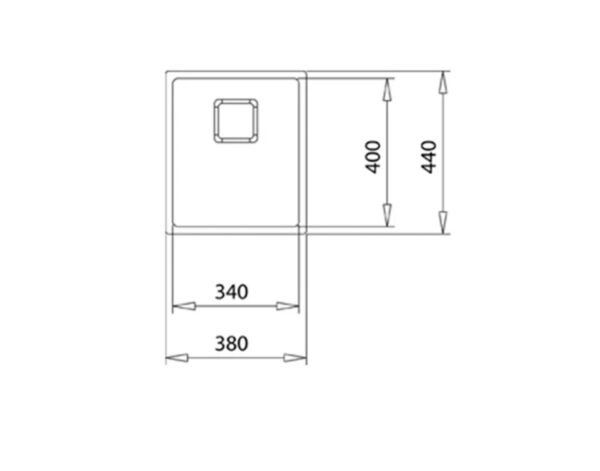Мийка Teka FLEXLINEA 34.40 код 115000015 - 9