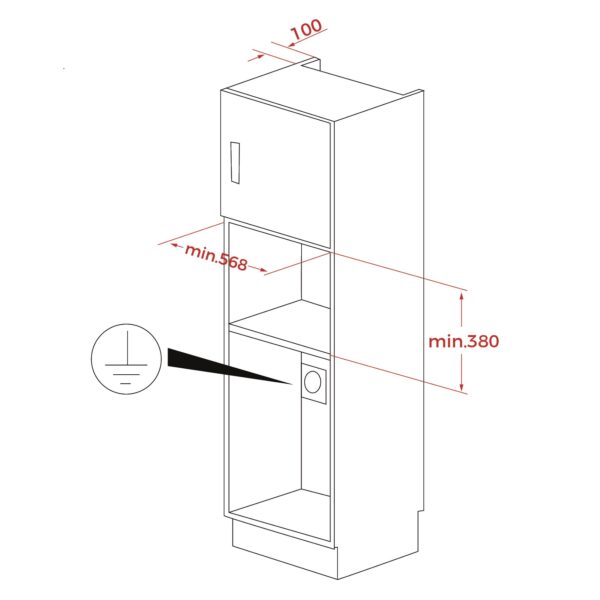 Мікрохвильова піч Teka ML 8210 BIS BK код 112060008 - 12