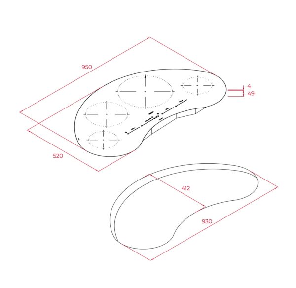 Варильна поверхня Teka IKC 94628 BK код 112500054 - 10