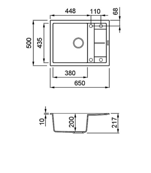 Мийка Elleci Unico 125 tortora 43 - 2