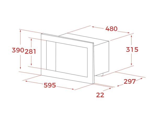 Мікрохвильова піч Teka MS 6200 BIS SS код 112070008 - 7