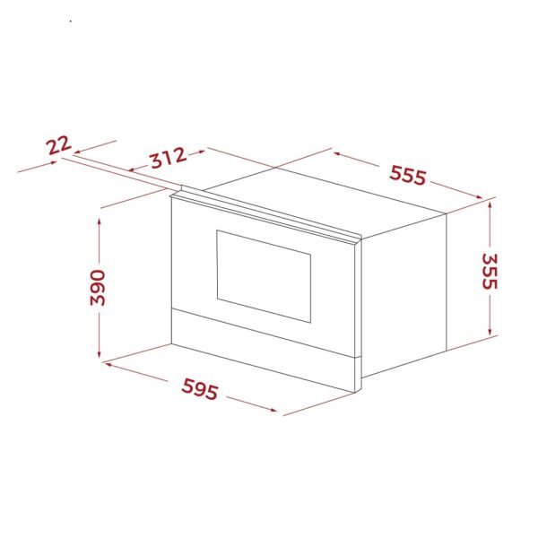 Мікрохвильова піч Teka MS 6220 BIS SS код 112040006 - 11