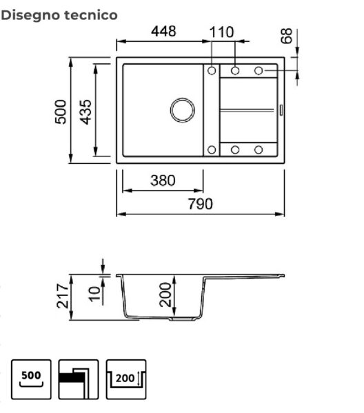 Мийка Elleci UNICO 300 Nuvola 79 - 3
