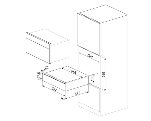 Не вказано Smeg CPS315X - 3