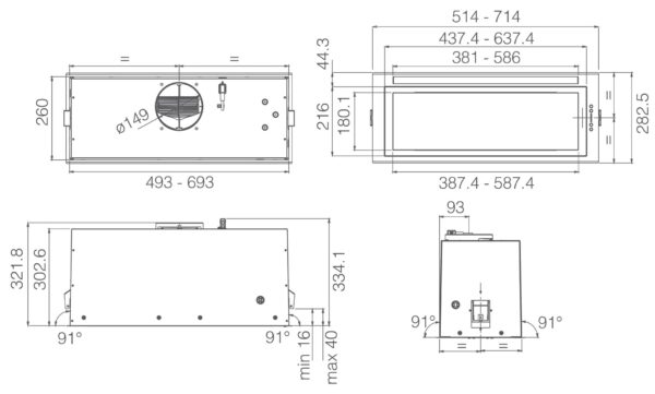 Витяжка Elica ENTER BLGLASS/A/52 - 3