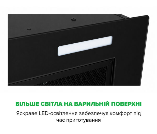 Витяжка Interline BASIC Glass BL A/60/PB - 7