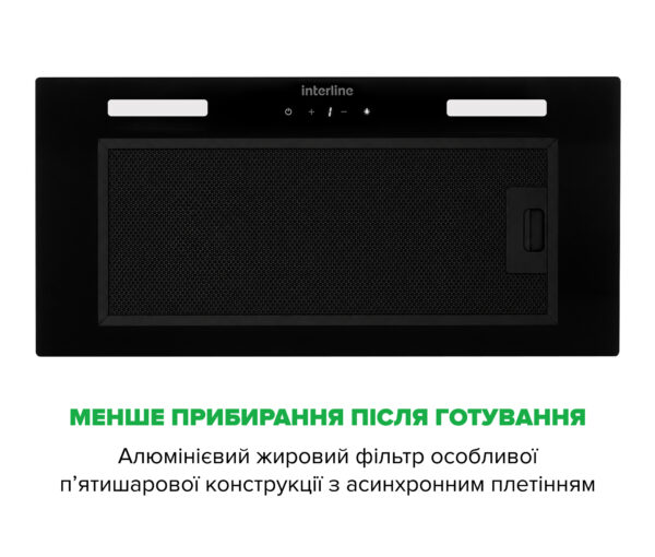 Витяжка Interline RIMMY BL A/60/PB - 5