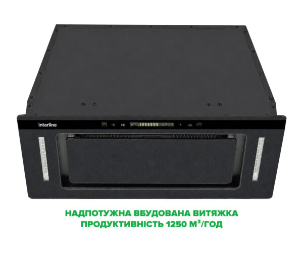 Витяжка Interline JOLLY BL A/60/GL/K Nano Matte - 2