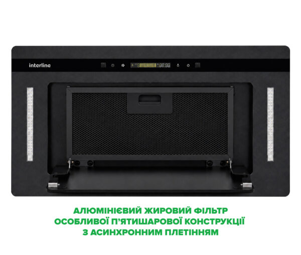 Витяжка Interline JOLLY BL A/60/GL/K Nano Matte - 3