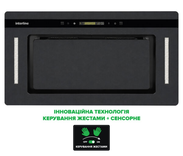 Витяжка Interline JOLLY BL A/60/GL/K Nano Matte - 5