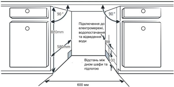 Посудомийна машина Interline DWI 764 TSH BA - 12