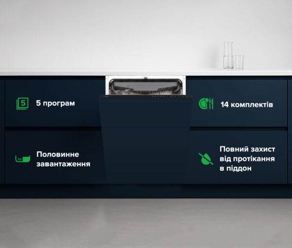 Посудомийна машина Interline DWI 764 TSH BA - 2