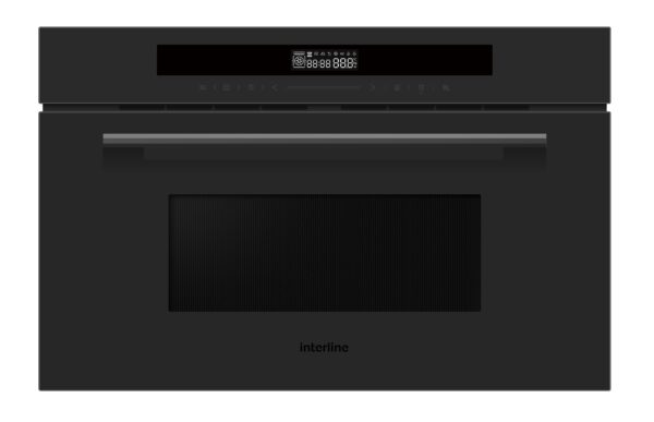 Мікрохвильова піч Interline MWG 934 SSG BA Pure Black - 1