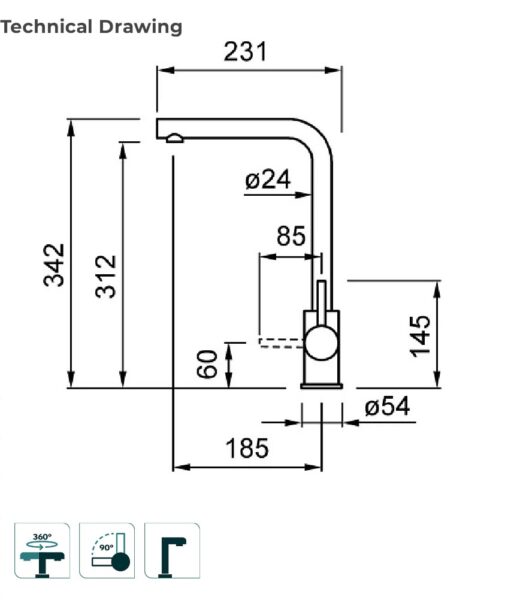 Змішувач Elleci TRAIL Nuvola 79 - 3