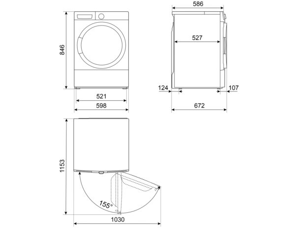 Сушильна машина Smeg DNP 09SEBIN - 2