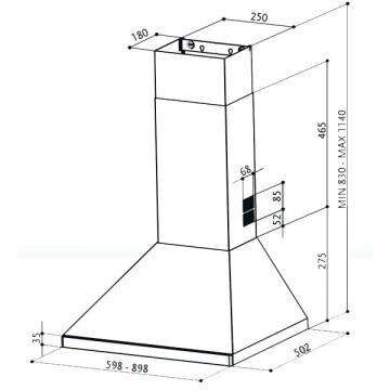Витяжка Faber STRIP EG8 PB AV/BRA A60 - 2