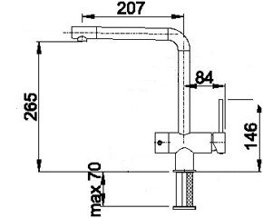 Змішувач Interline Mix cromato - 2