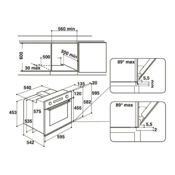 Духова шафа Whirlpool AKP 461 IX - 2