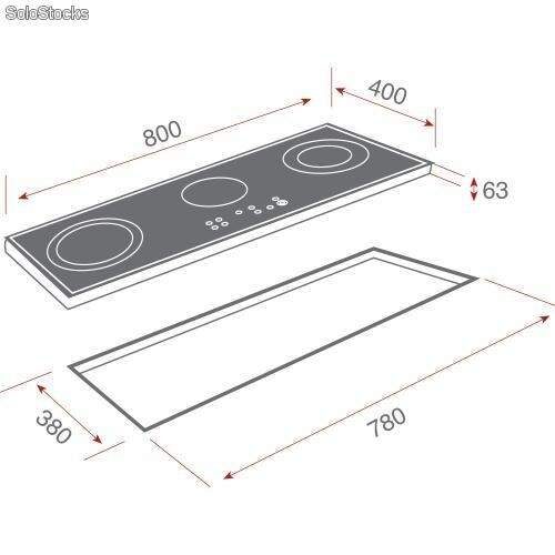 Варильна поверхня Teka TR 831 HZ код 10210004 - 2