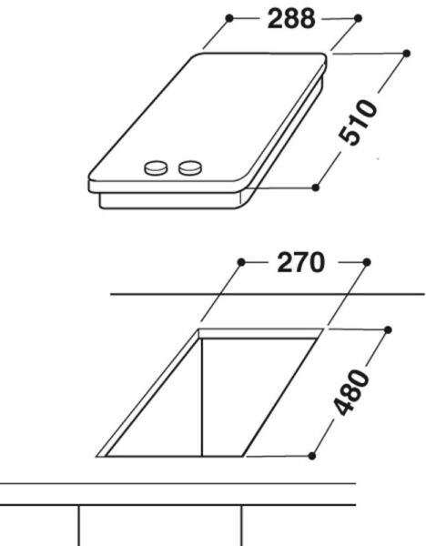 Варильна поверхня Whirlpool AKT 315/IX - 2