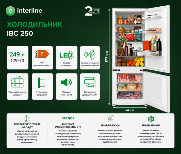 Холодильник Interline IBC 250 - 24