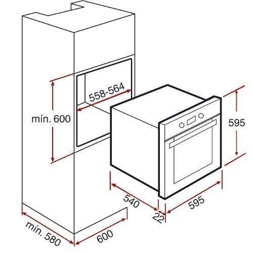 Духова шафа Teka HS 710 (Ebon), білий - 2