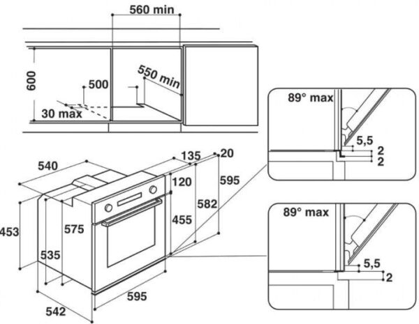 Духова шафа Whirlpool AKP 745 WH - 2