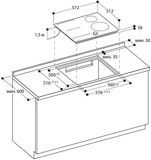 Варильна поверхня Gaggenau CI262103 - 2