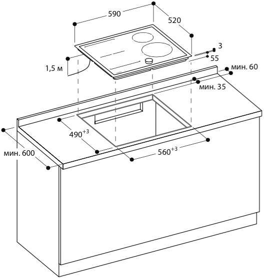 Варильна поверхня Gaggenau CI262113 - 2