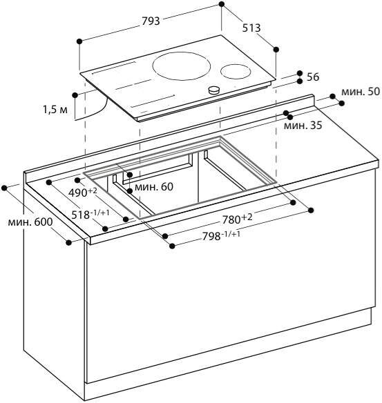 Варильна поверхня Gaggenau CI282100 - 2