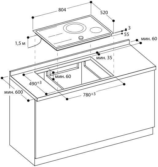 Варильна поверхня Gaggenau CI282110 - 2