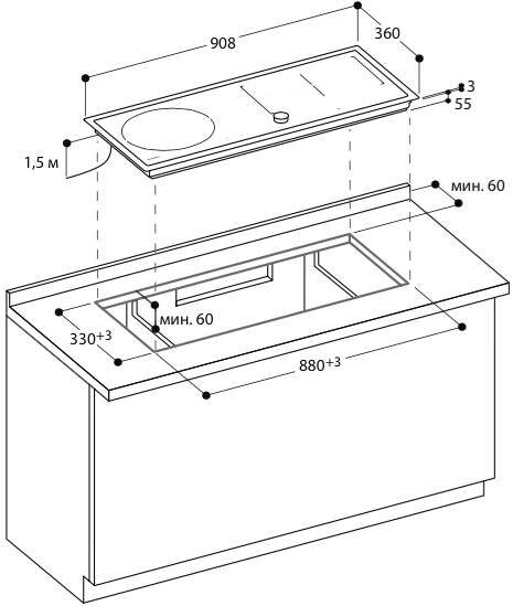 Варильна поверхня Gaggenau CI290110 - 2