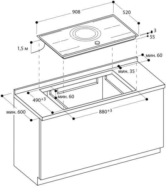 Варильна поверхня Gaggenau CI292110 - 2
