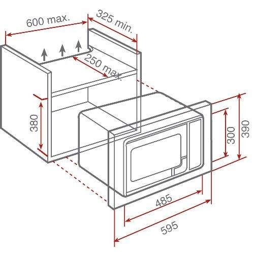 Мікрохвильова піч Teka MWS 20 BIS код 40583800 - 2