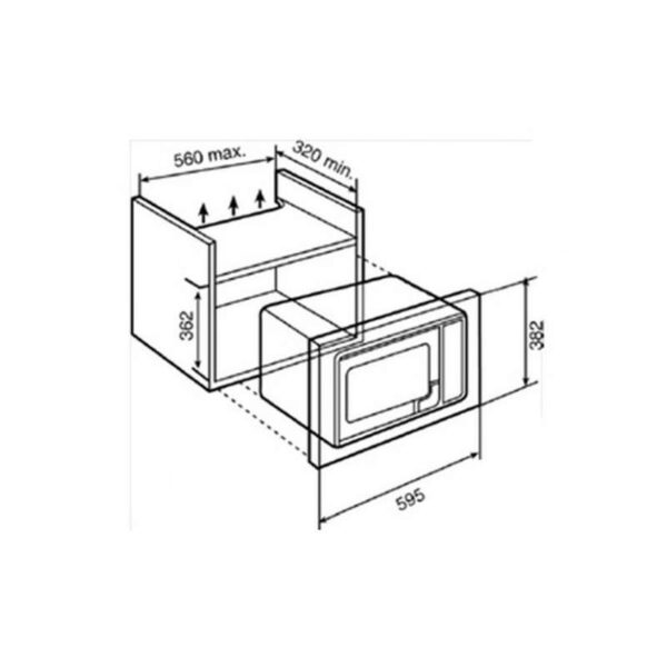 Мікрохвильова піч Teka MWE 207 FI код 40581117 - 2