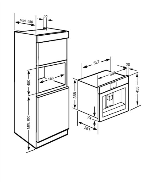 Кавоварка Smeg CMS 8451P - 3