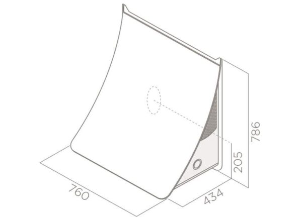 Витяжка Elica NUAGE SENSE PAINTABLE/F/75 - 2