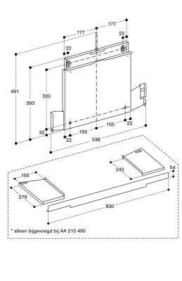 Аксесуар Gaggenau AA210490 - 2