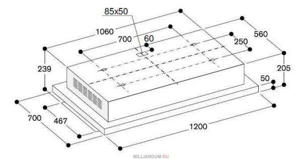 Витяжка Gaggenau AC231120 - 2
