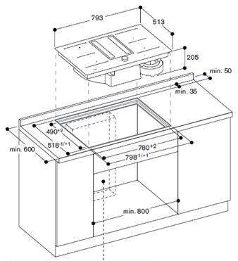 Варильна поверхня Gaggenau CV282100 - 2