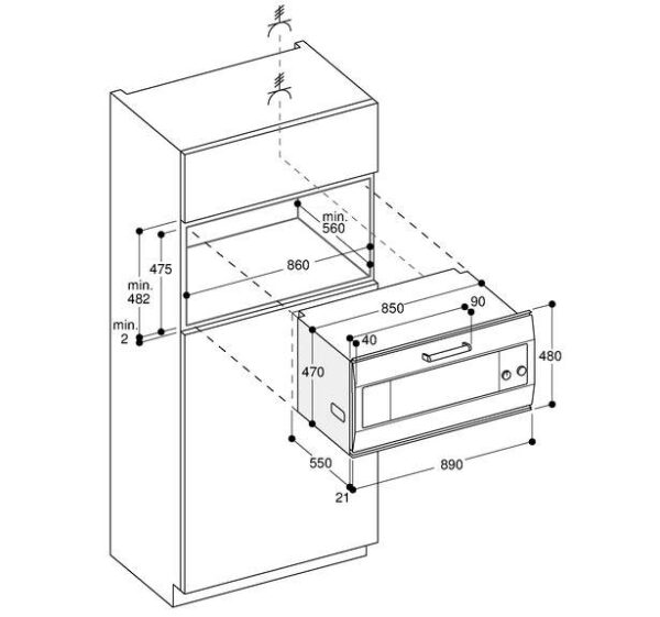 Духова шафа Gaggenau EB333110 - 2