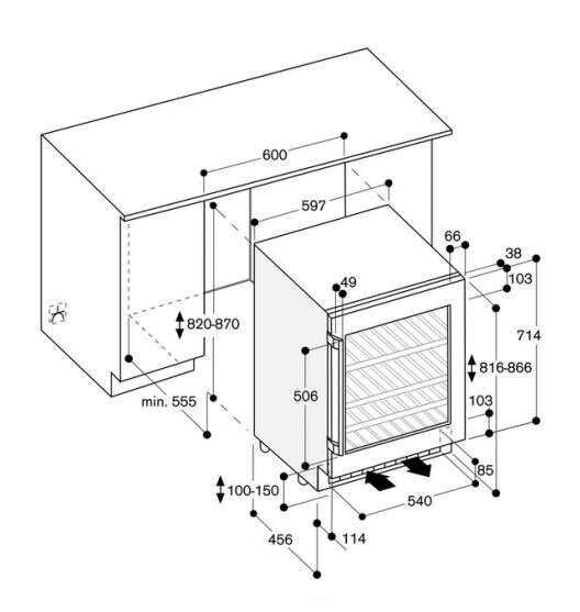 Винна шафа Gaggenau RW402261 - 2