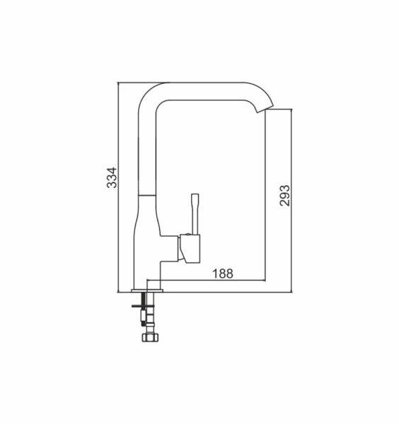 Змішувач Interline Loft white - 2