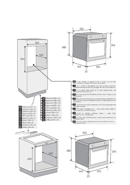 Духова шафа Candy FCR 824 GH - 2